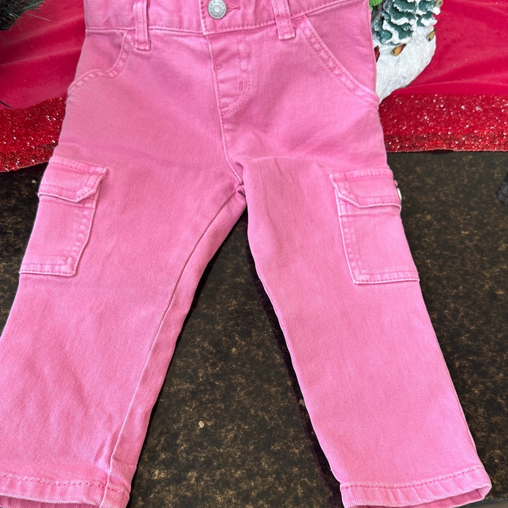 Cat & Jack Pink Kids Cargo Pants